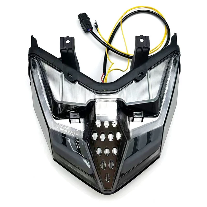 APP Control RGB Motorcycle Tail Light for CLICK 125  /  150  /  V1  /  V2  /  V3  /  125i Dynamic Sequential Turn Signal Brake Lamp