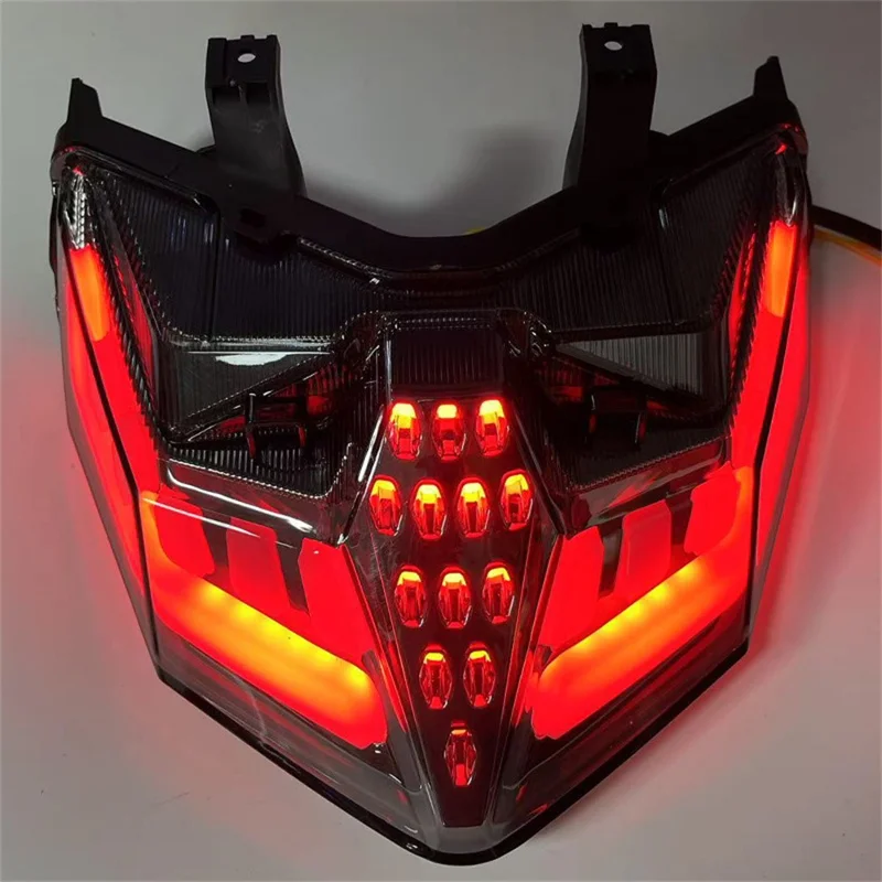 APP Control RGB Motorcycle Tail Light for CLICK 125  /  150  /  V1  /  V2  /  V3  /  125i Dynamic Sequential Turn Signal Brake Lamp