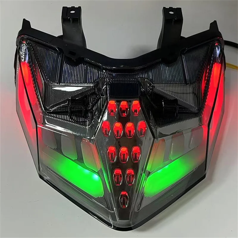 APP Control RGB Motorcycle Tail Light for CLICK 125  /  150  /  V1  /  V2  /  V3  /  125i Dynamic Sequential Turn Signal Brake Lamp