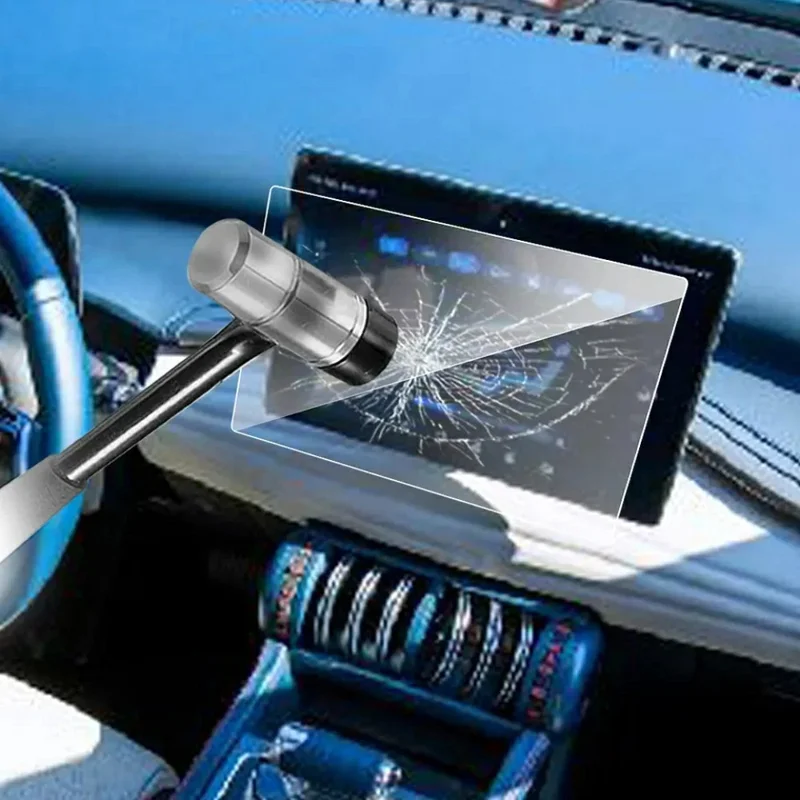 For BYD 2021-2025 10.1 Inch Navigation Screen Film Anti Scratch HD Clear Tempered Glass Screen Protector