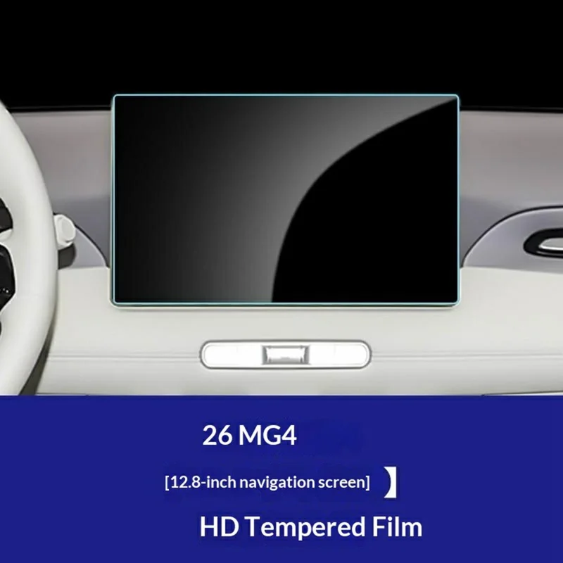 Voor MG4 2026 12,8 inch navigatieschermfolie anti-kras HD helder gehard glas schermprotector
