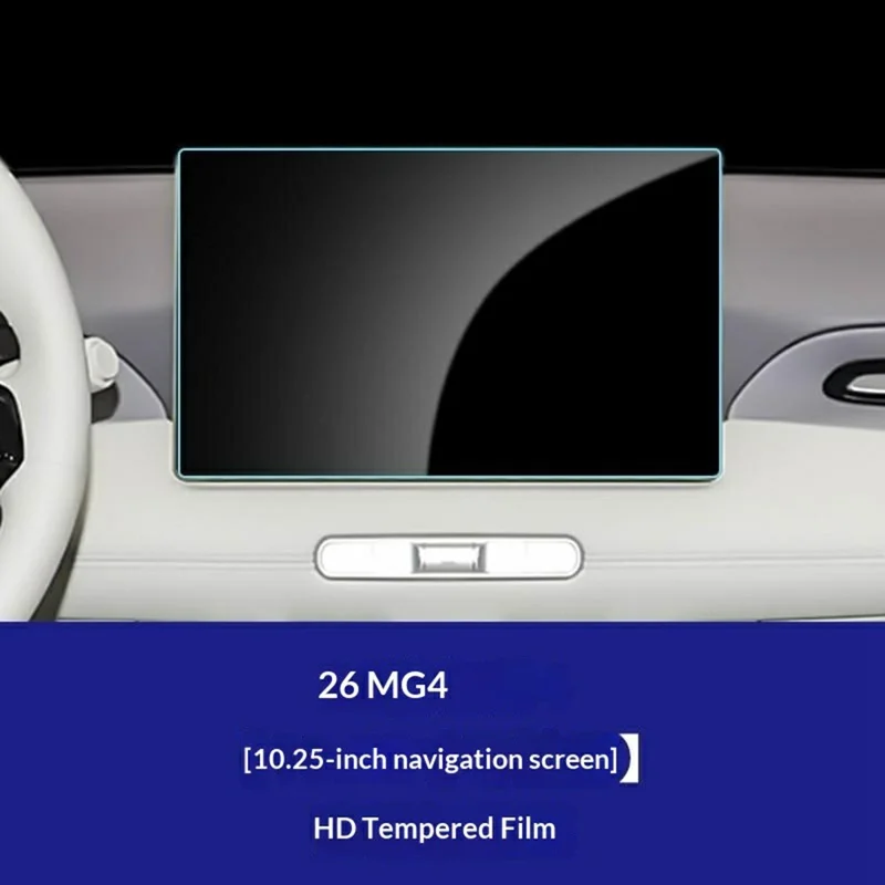 For MG4 2026 10,25 tommer Navigationsskærm Film Anti Scratch HD Clear Hårdet Glas Skærmværn