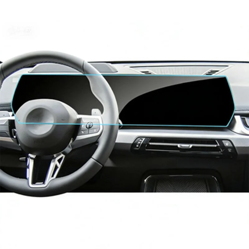 For X1 2018-2020 10.25 Inch Navigation Screen Film Anti Scratch HD Clear Tempered Glass Screen Protector