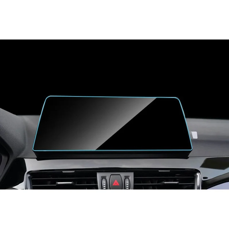 Für X1 2017-2018 8,8-Zoll-Navigationsschirmfolie, kratzfest, HD-klar, gehärtetes Glasschutzfolie