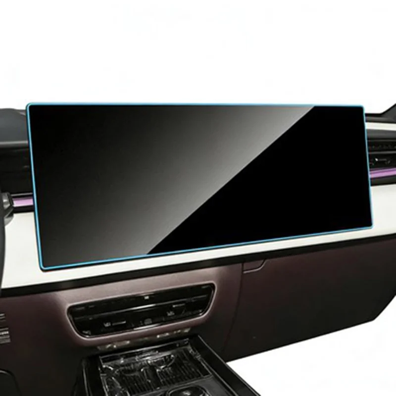 For Golf 2025 12,9 tommer Navigationsskærm Film Anti Scratch HD Clear Tempered Glass Skærmværn