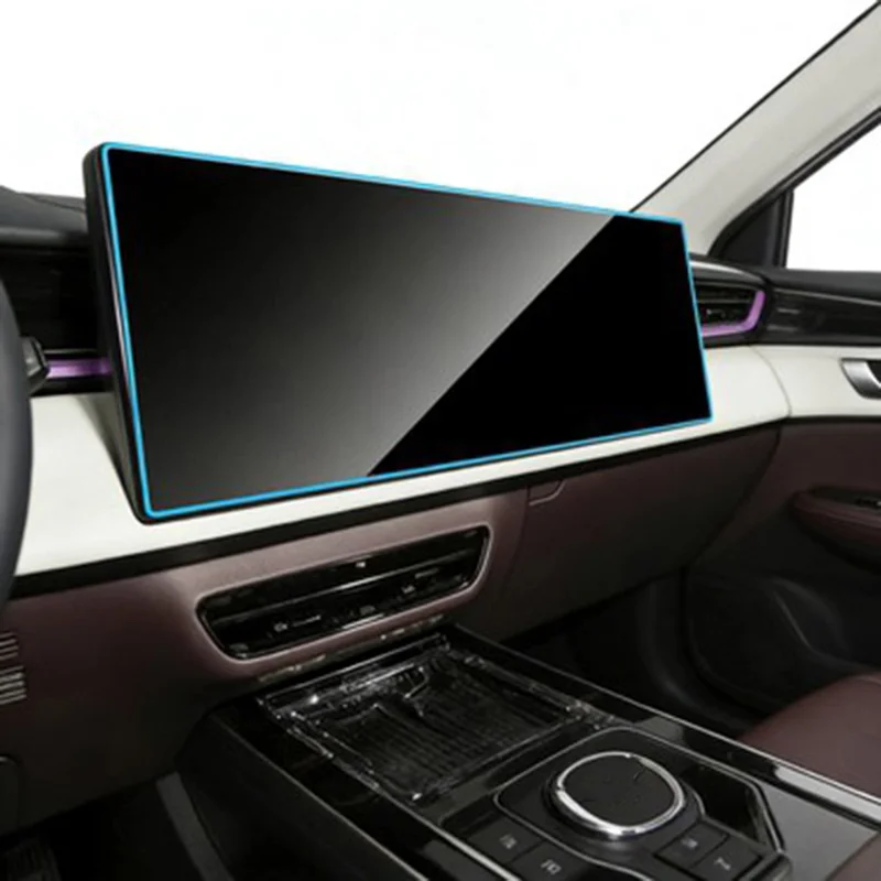 For Golf 2025 12,9 tommer Navigationsskærm Film Anti Scratch HD Clear Tempered Glass Skærmværn