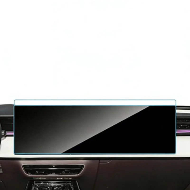 For Golf 2025 12,9 tommer Navigationsskærm Film Anti Scratch HD Clear Tempered Glass Skærmværn