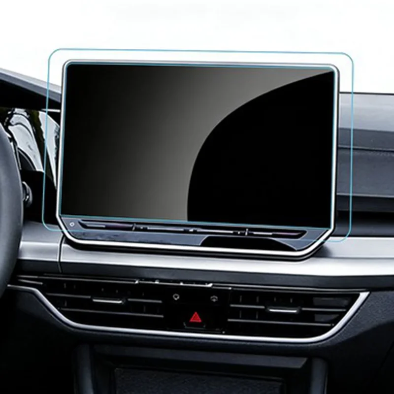 For Golf 2021-2024 8.25 Inch Navigation Screen Film Anti Scratch HD Clear Tempered Glass Screen Protector