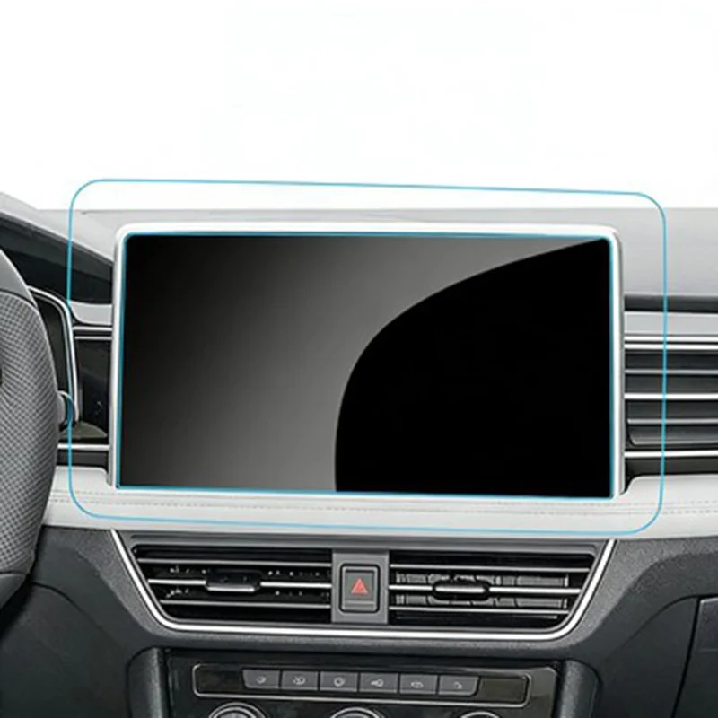 For Tiguan L 2022-2025 12 Inch Navigation Screen Film Anti Scratch HD Clear Tempered Glass Screen Protector