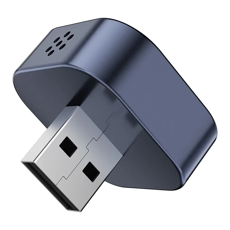 Adattatore Q1A 4 in 1 Wireless CarPlay, da Cablato a Wireless, Android Auto, Dongle USB, Supporto AirPlay e Mirror Link, con Luce Respirante - Zaffiro