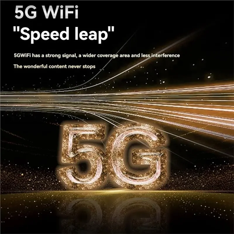 Adattatore Q1A 4 in 1 Wireless CarPlay, da Cablato a Wireless, Android Auto, Dongle USB, Supporto AirPlay e Mirror Link, con Luce Respirante - Zaffiro