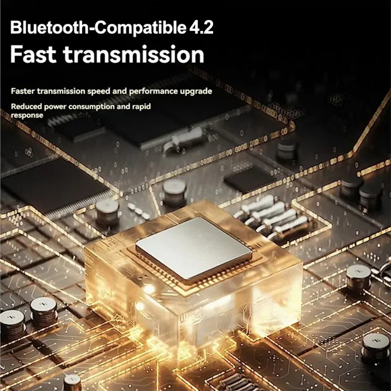 Adattatore Q1A 4 in 1 Wireless CarPlay, da Cablato a Wireless, Android Auto, Dongle USB, Supporto AirPlay e Mirror Link, con Luce Respirante - Zaffiro