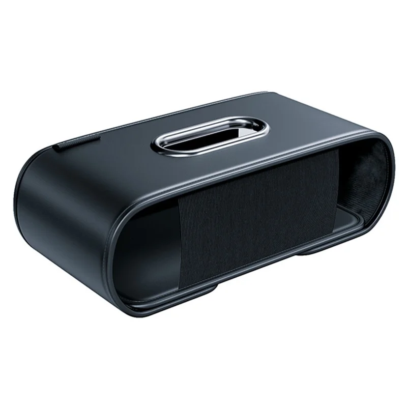 KABULUN Portatessera Auto in Pelle Multifunzione con Supporto a Clip Elastica per Cruscotto