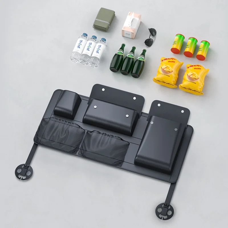 Bolsa de Armazenamento Dobrável com Múltiplos Compartimentos para Bagageira de Carro, SUV e Viagens