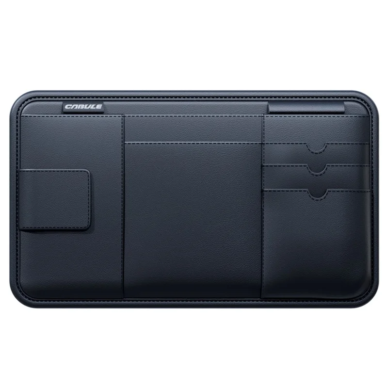 Auto-Sonnenblendenorganizer mit Multifunktionsspeicherbeutel für Brille, Kartenhalter, Dokumentenfach