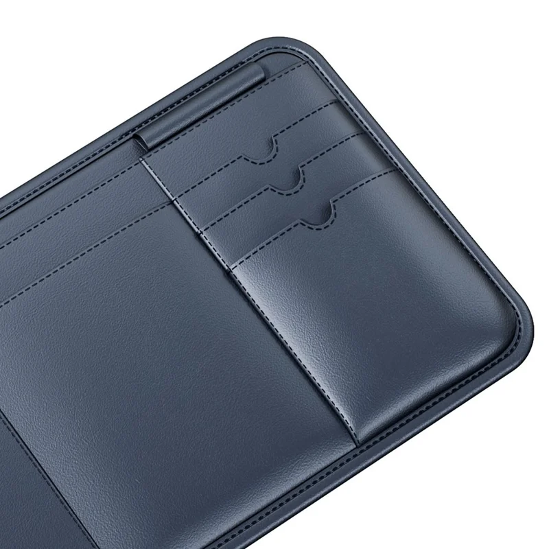 Auto-Sonnenblendenorganizer mit Multifunktionsspeicherbeutel für Brille, Kartenhalter, Dokumentenfach