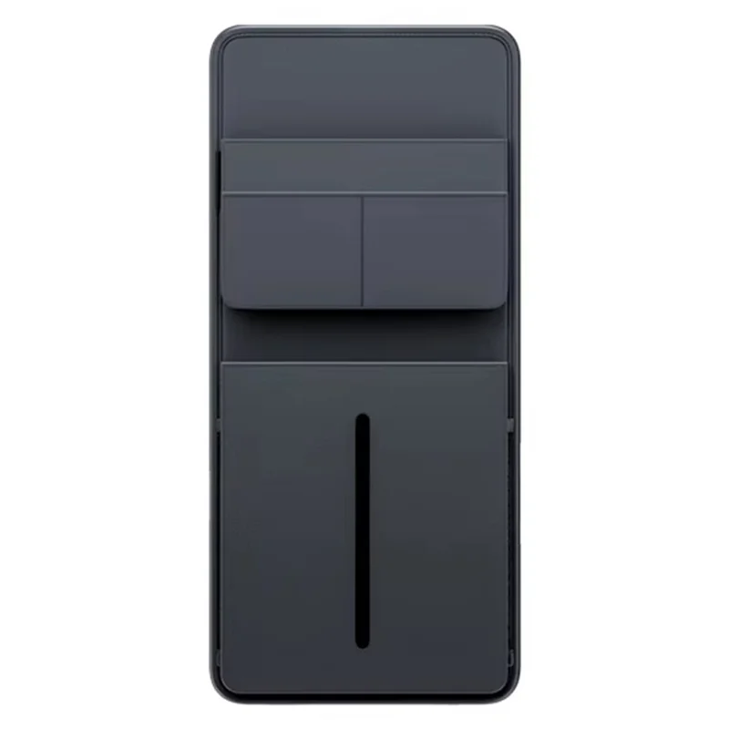 Bolsa organizadora colgante para coche con portapañuelos lateral, bolsa de almacenamiento multifuncional para el interior de vehículos universales