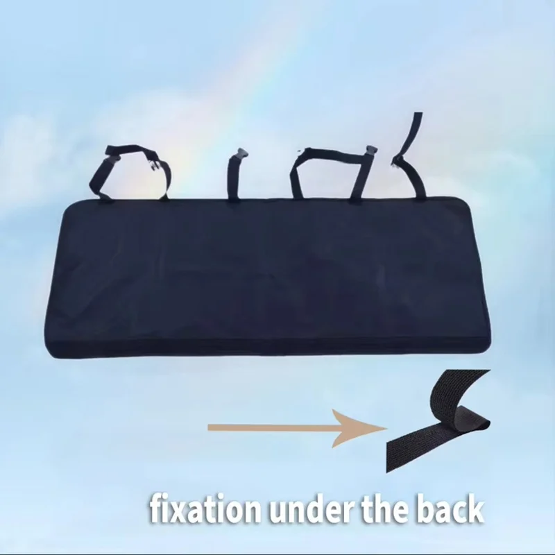 Bolsa de Almacenamiento para Maletero de Coche, Tela Oxford Impermeable, Organizador Colgante de Gran Capacidad para Reposacabezas y Asientos - Negro