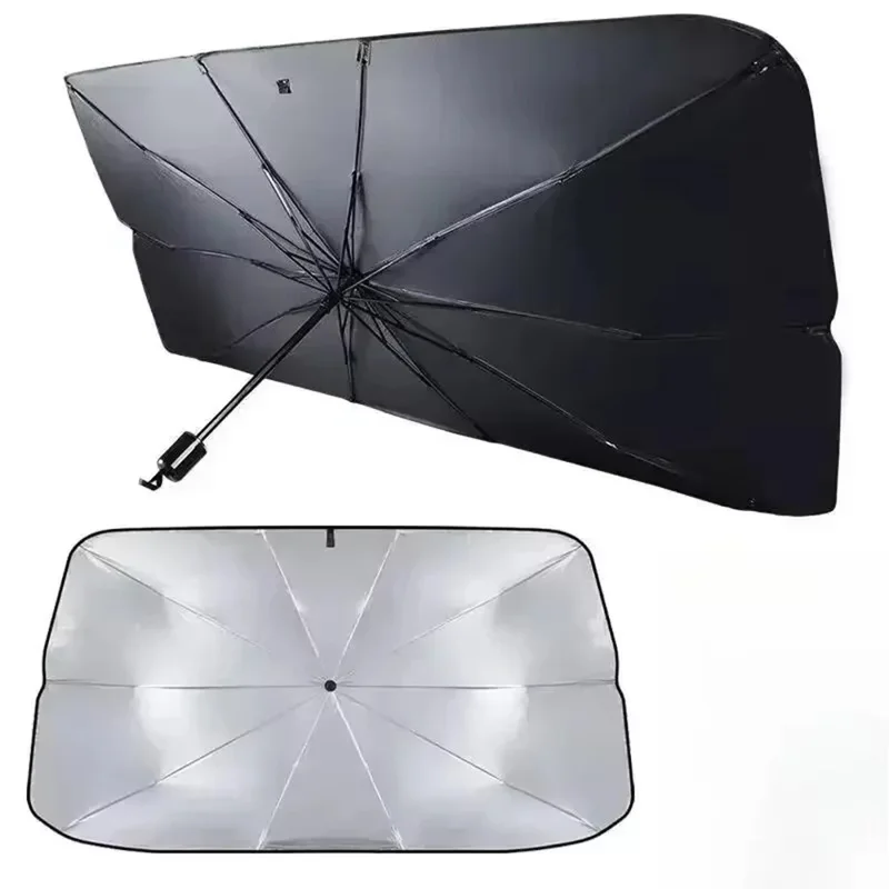 Car Windshield Sunshade Umbrella Foldable UV Protection Heat Insulation Sun Visor Cover for Front Window