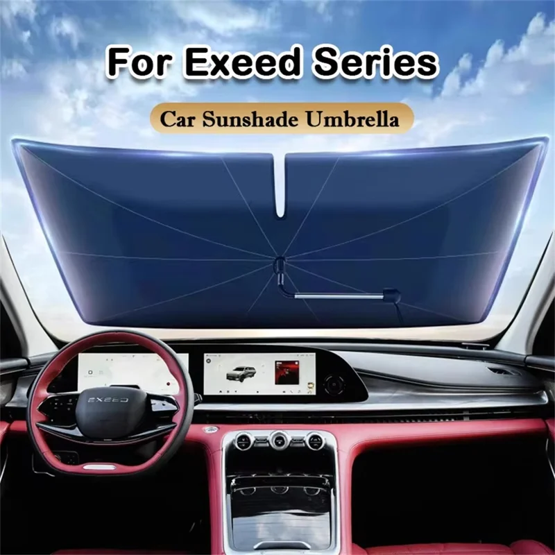Car Windshield Sunshade Umbrella Foldable UV Protection Heat Insulation Sun Visor Cover for Front Window