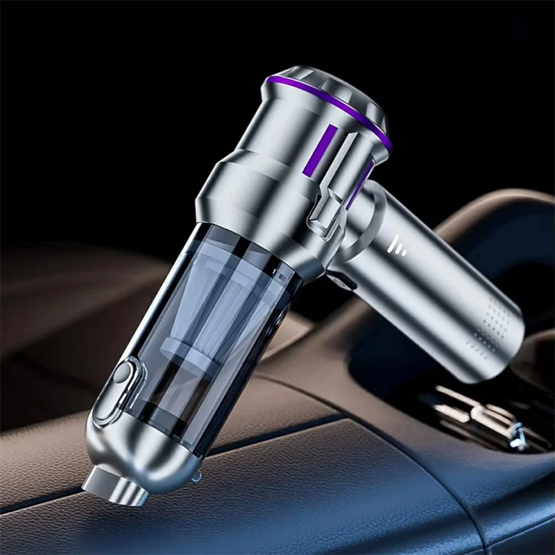 ST-6691Plus 16000Pa Cordless Handheld Car Vacuum Cleaner Brushless Motor Dust Blower for Home Office - Black