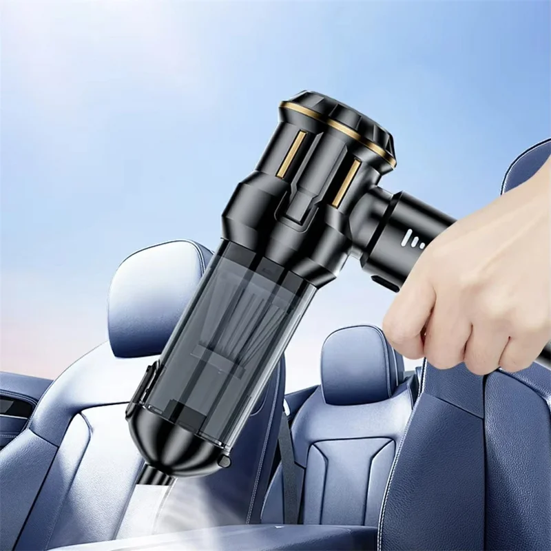 ST-6691Plus 16000Pa Cordless Handheld Car Vacuum Cleaner Brushless Motor Dust Blower for Home Office - Black