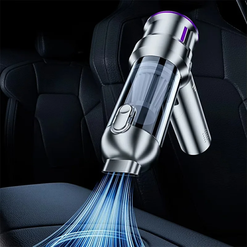ST-6691Plus 16000Pa Cordless Handheld Car Vacuum Cleaner Brushless Motor Dust Blower for Home Office - Black