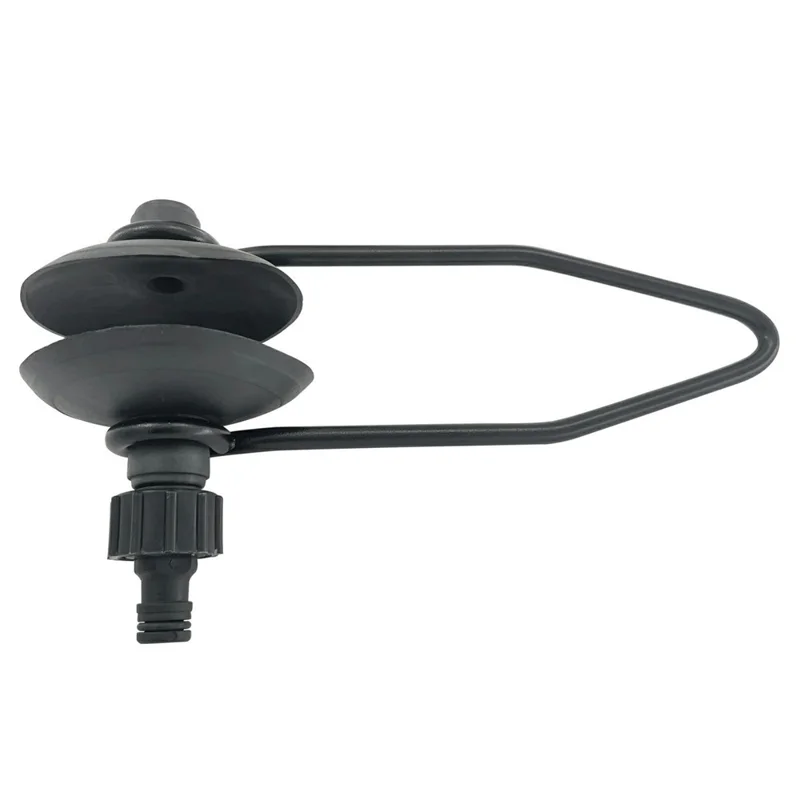 Outboard Motor Flusher Muffs Marine Maintenance Motor Cleaning Tool Kit for Boat Engine - Round