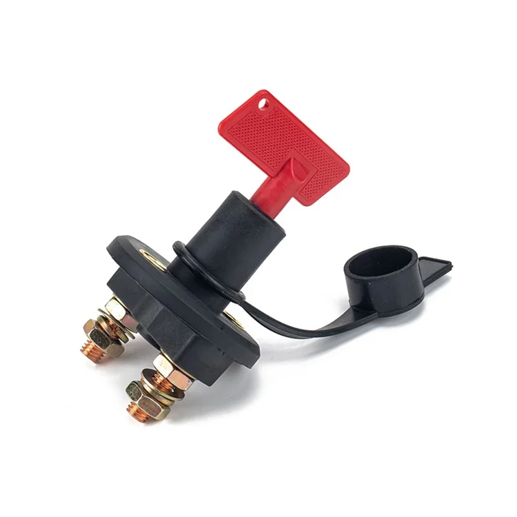 A2985 200A Car Boat RV ATV Battery Kill Switch Isolator Disconnect Power Cut Off Switch with 2 Keys