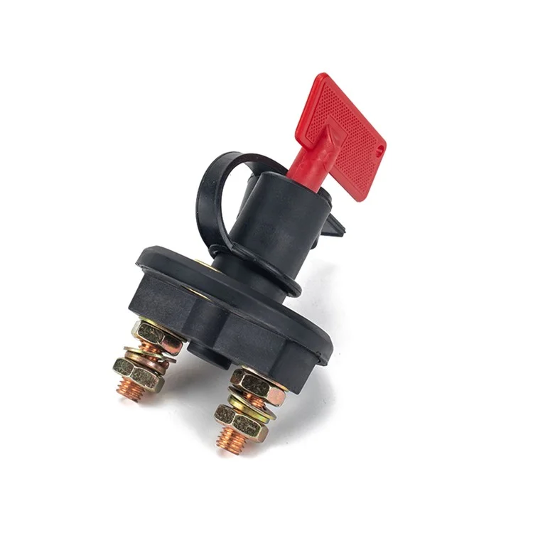 A2985 200A Car Boat RV ATV Battery Kill Switch Isolator Disconnect Power Cut Off Switch with 2 Keys