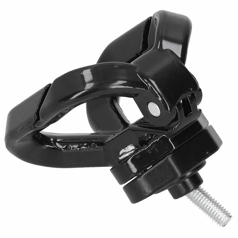 Einzelhaken Anti-Drop Elektroroller Haken Kunststoff Motorradhalterung für Flasche Tasche Regenschirm - Schwarz