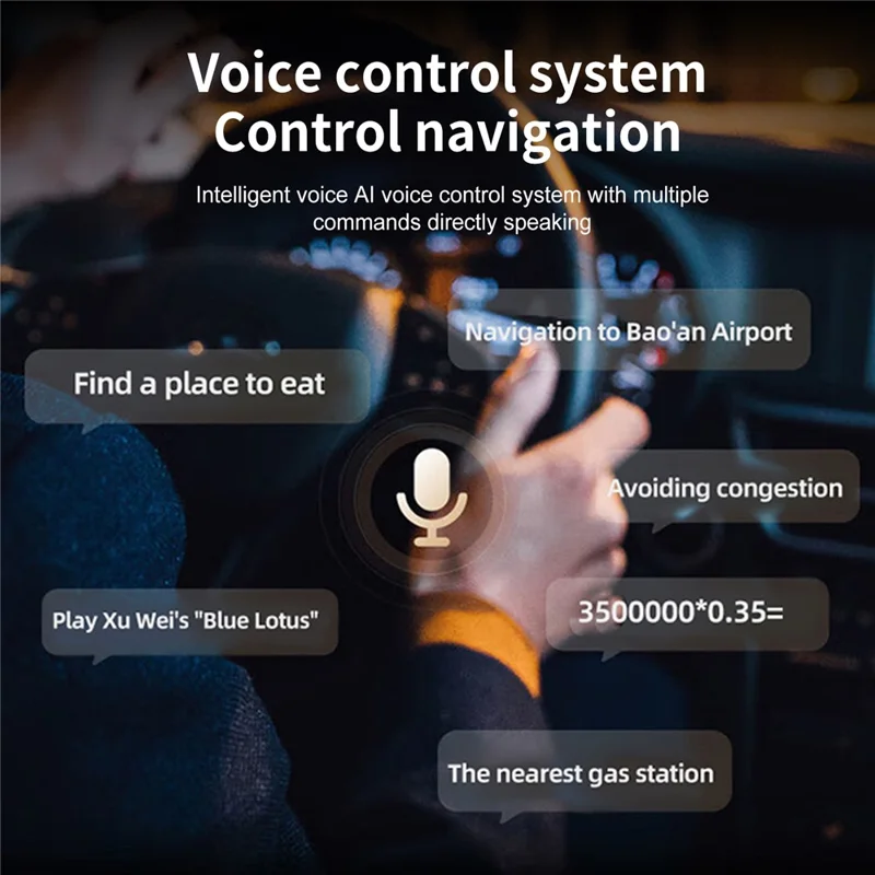 LEMORELE P80 USB / Type-C Wired to Wireless CarPlay Box Bluetooth-compatible WiFi Android Auto Converter - Black