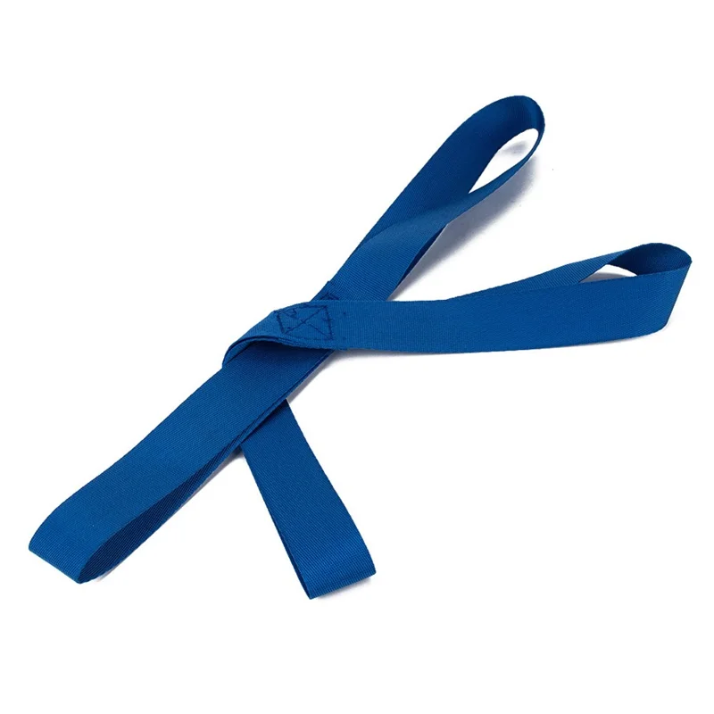 A3496 4Pcs 32cm ATV UTV Motorcycle Hook Belts 8-Shape Scooter Wheelchair Fixing Tie Straps - Blue