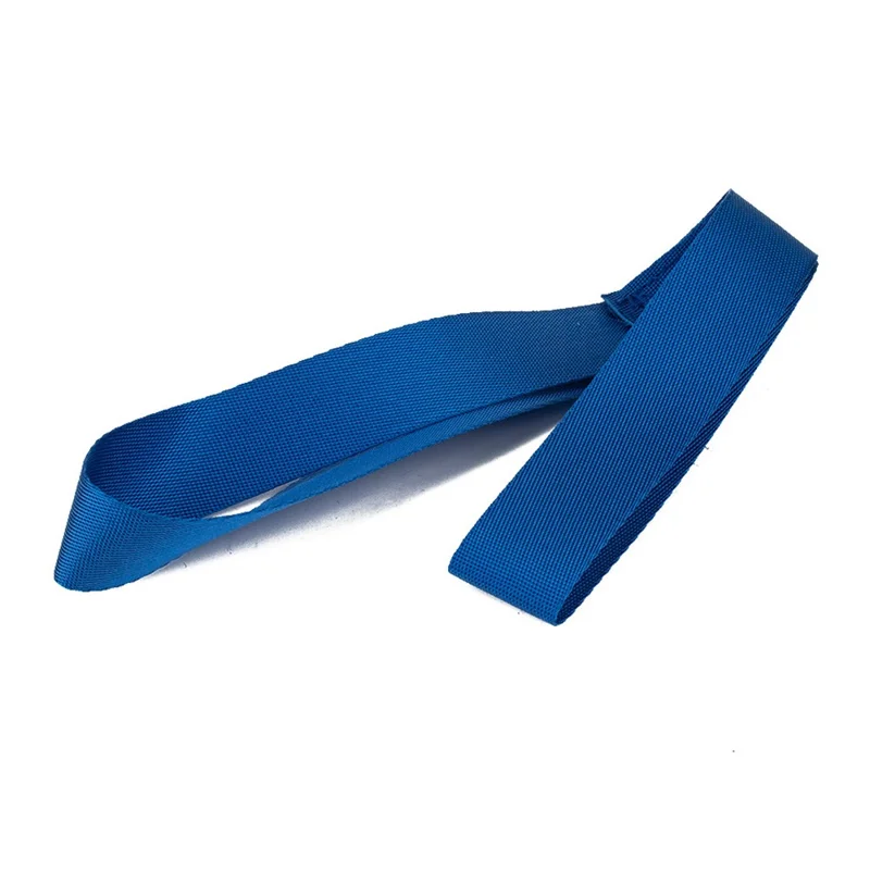 A3496 4Pcs 32cm ATV UTV Motorcycle Hook Belts 8-Shape Scooter Wheelchair Fixing Tie Straps - Blue