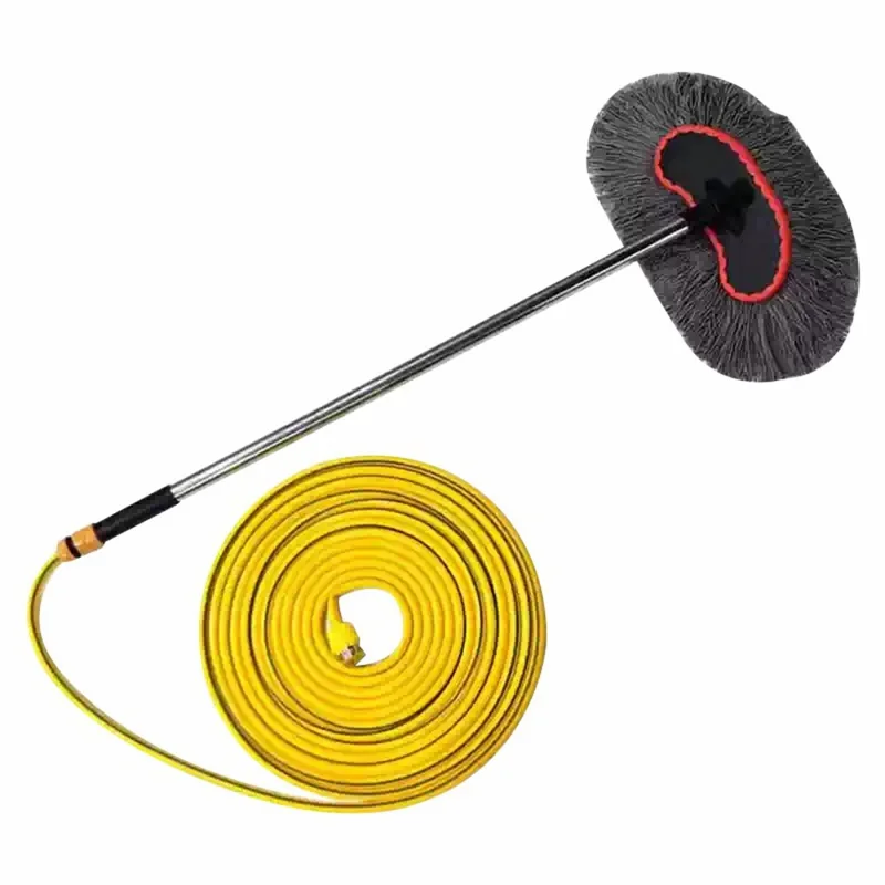 Набор для мойки автомобилей с чистящей щеткой, шлангом 15 м, ручкой длиной 75 см, микрофибра, быстросъёмное соединение, комплект для автозойки