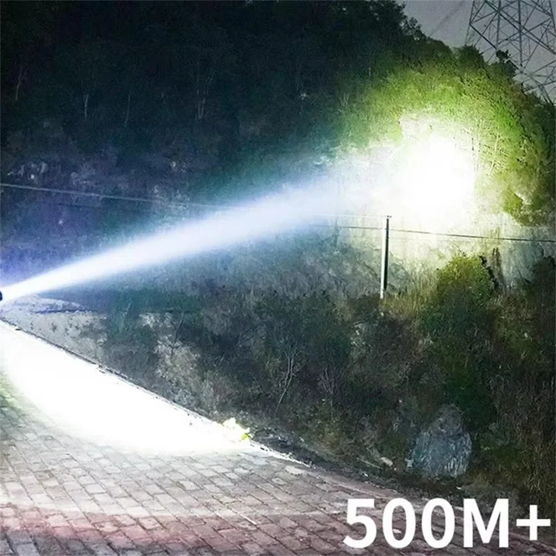 Lanterna da Campeggio Solare 360 Gradi, Luce LED Ricaricabile Impermeabile Portatile - Bianca