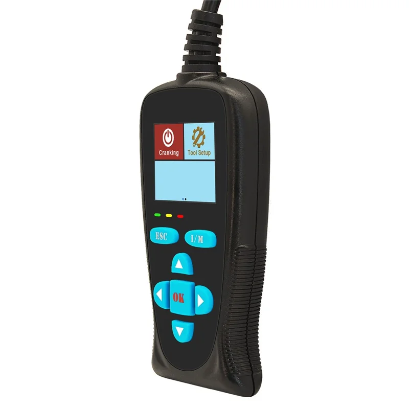 AT200 OBD2 Diagnostic Scanner Tool Built-in Voltmeter 30000+ DTC Codes for Car Fault Detection