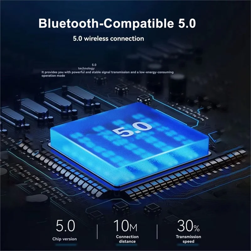 Q1A 2-w-1 przekładnik przewodowy na bezprzewodowy CarPlay Android Auto Adapter Bluetooth 5.0 USB Dongle z przyciskiem do samochodu - Czarny