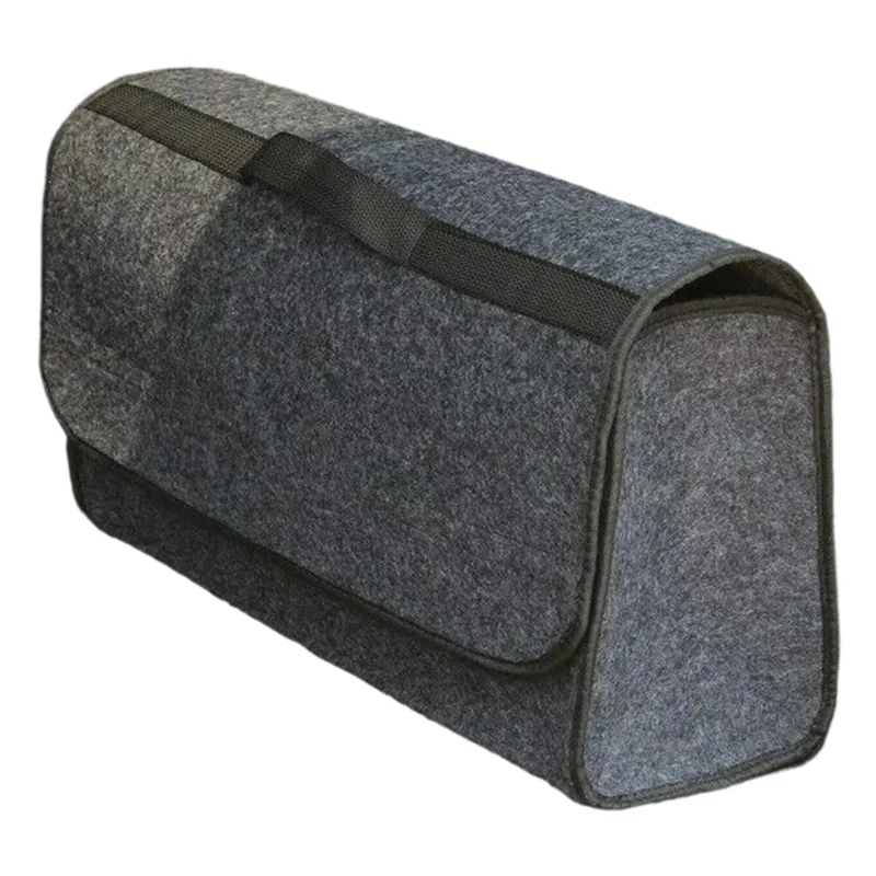 59X17X24cm Organizzatore Bagagliaio Auto Pieghevole con Multi Scomparto Borsa Imbottita in Feltro per Auto