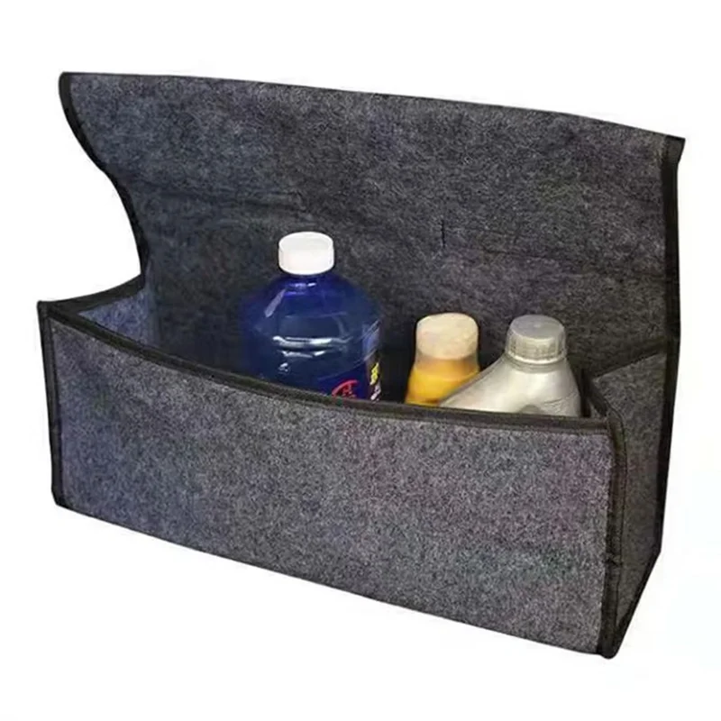 59X17X24cm Organizzatore Bagagliaio Auto Pieghevole con Multi Scomparto Borsa Imbottita in Feltro per Auto
