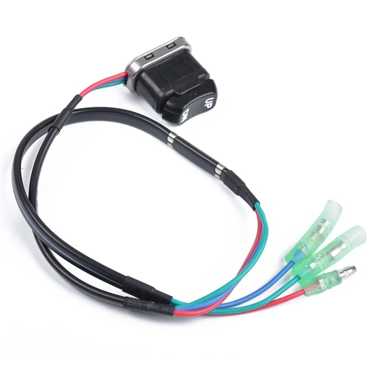 Interruptor de Inclinação e Trim de Barco a Motor de 12V para Motores Fora de Bordo Yamaha, OE: 703-82563-02-00, 703-82563-01-00