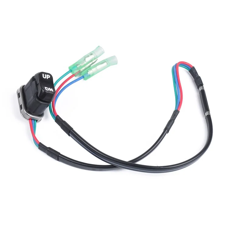 Interruptor de Inclinação e Trim de Barco a Motor de 12V para Motores Fora de Bordo Yamaha, OE: 703-82563-02-00, 703-82563-01-00
