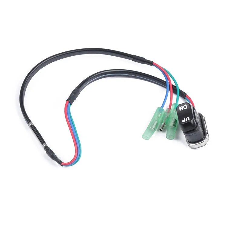 Interruptor de Inclinação e Trim de Barco a Motor de 12V para Motores Fora de Bordo Yamaha, OE: 703-82563-02-00, 703-82563-01-00