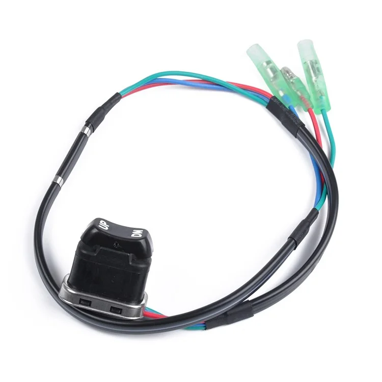 Interruptor de Inclinação e Trim de Barco a Motor de 12V para Motores Fora de Bordo Yamaha, OE: 703-82563-02-00, 703-82563-01-00