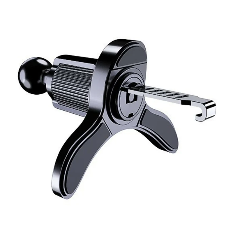 Magnetic Car Phone Holder Air Vent Mount 360 Degree Rotating Cellphone Stand - Black