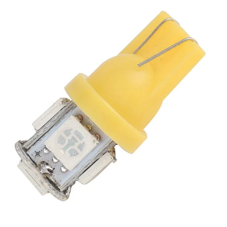 A3605 20PCS T5 / T10 T10 Dash Dash Toard Motorcycle Modification LED Turn Signal Signal Clearance Lampe With Plastic Box