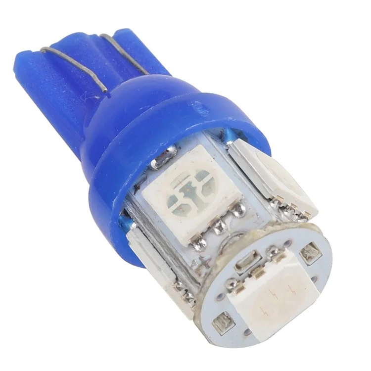 A3605 20PCS T5 / T10 T10 Dash Dash Toard Motorcycle Modification LED Turn Signal Signal Clearance Lampe With Plastic Box