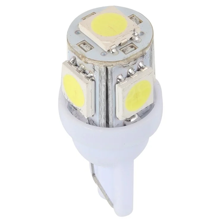 A3605 20PCS T5 / T10 T10 Dash Dash Toard Motorcycle Modification LED Turn Signal Signal Clearance Lampe With Plastic Box