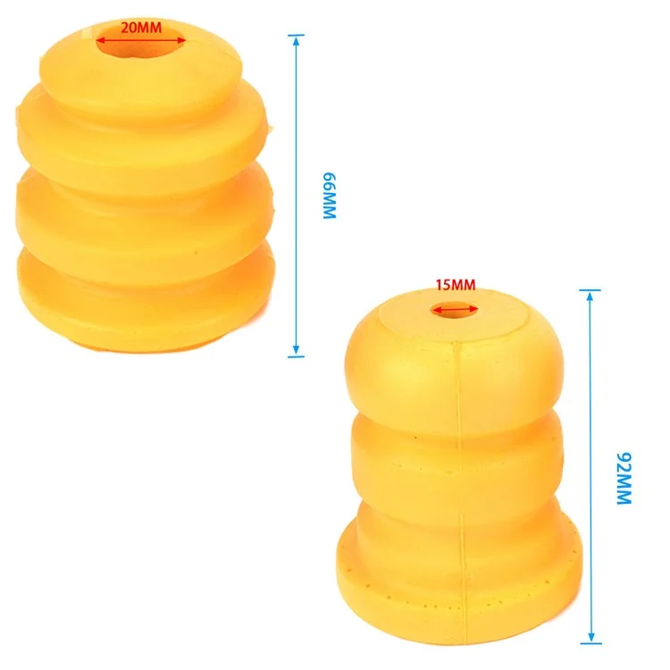 A3829 4PCS Polyurethane Front and Rear Car Shock Absorber Car Vehicle Accessories, OE: 15153958