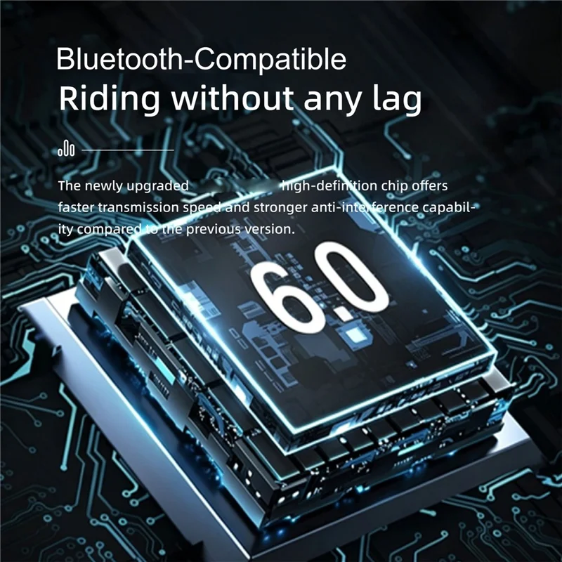 X9 Pro IPX6 Waterproof Helmet Bluetooth-compatible Earphones Wireless Motorcycle Riding Intercom Headset with Hard Mic